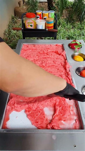 Sweet Watermelon Ice Cream Ideas 🍉❄️ #icecream #food