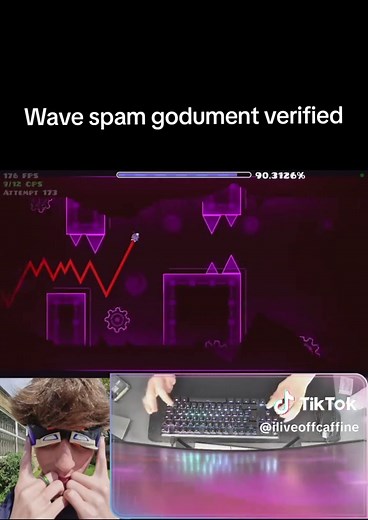 Mastering Wave Spam in Geometry Dash