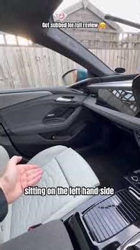 WEIRD DRIVE MODE IN THE AUDI A6 ETRON #shorts