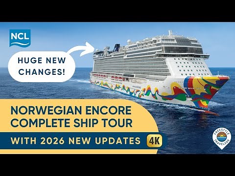 Norwegian Encore Full Ship Tour & Walkthrough: Spice H20, New Dining, Free at Sea, & New Spaces