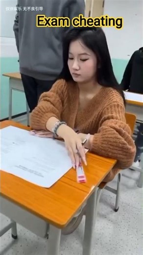 kwai Tik Tok🛑 Chinese Funny Video exam cheating #shorts #shortsfeed #shortsvideo