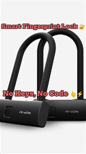 Smart Fingerprint Padlock 🔐✨ (Xiaomi Areox) | New Tech & Gadgets 2025 | Reviews #fingerprintlock