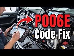 How To Fix P006E Code - Turbo Boost Control Voltage Low Diagnosis