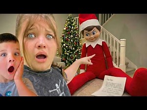 The GIANT Elf on the Shelf Movie 😳 | Aubrey & Caleb’s Full Story