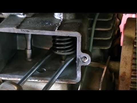 tecumseh valve retainer removal