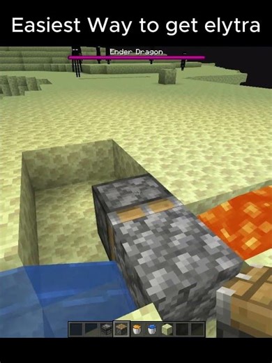 Easiest way to get elytra in Minecraft 💀