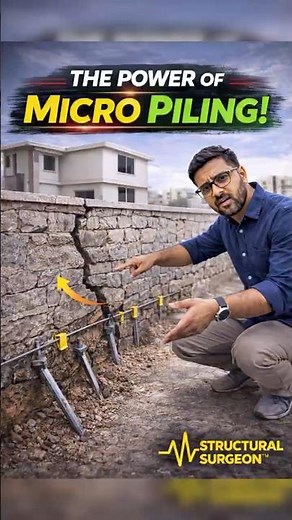 Building Settlement Repair Process, Micropiling, Bracing, Injection Grouting #home #homeimprovement