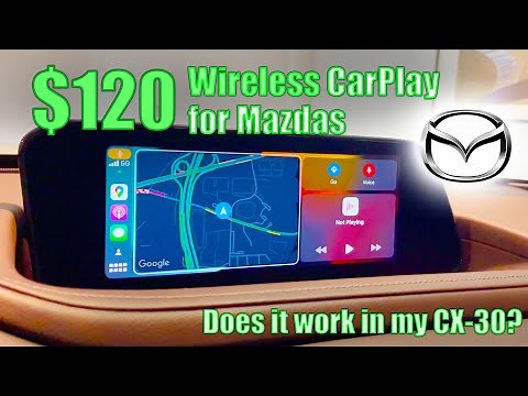 WIRELESS CarPlay for CX-30! (Honest thoughts & review)