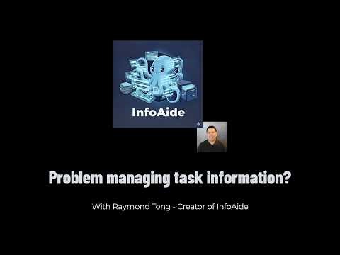 Can InfoAide manage your tasks?