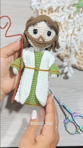 JOSE ✨ Amigurumi Nativity Scene 👉🏻 Step-by-step crochet tutorial #crochetpattern #amigurumi