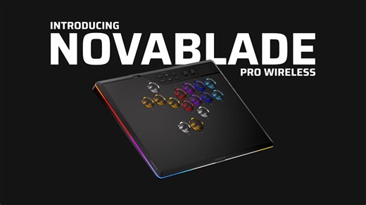 FGC, you’re gonna want to see this 👀 Meet NOVABLADE PRO WIRELESS, our new hall effect leverless controller powered by MGX Hyperdrive switches, Rapid Trigger, and tri-mode connectivity giving you peak performance in any environment 🤜💥 🎮: https://cor.sr/NOVABLADE-PRO-WL | CORSAIR