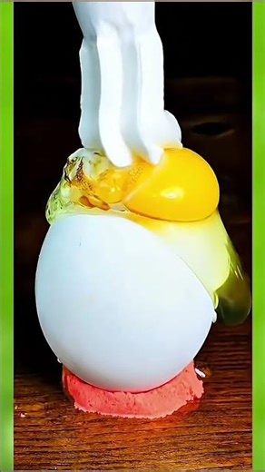 When I add ice cream on boling Egg see result #respect #magic #funny #food