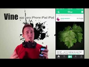 Vine app como instalar y usar Vine iPhone iPad iPod