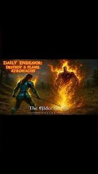 Elder Scrolls Online: daily endeavor destroy 5 flame atronachs