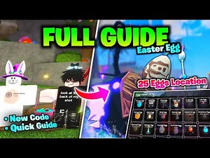 Full Guide to Easter Egg Hunt in Fisch (25 Eggs Location)