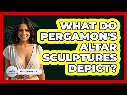 What Do Pergamon's Altar Sculptures Depict?