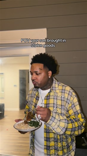 Jamal Morton Sr. on Instagram: "Would you let your son bring the stuff inside?"