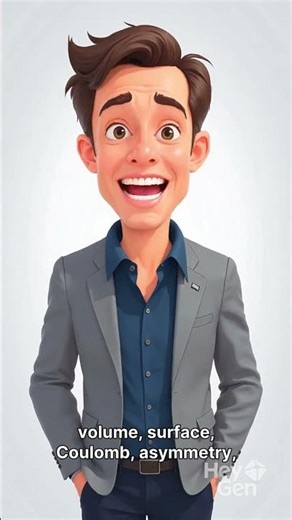 The consept of Liquid drop model🤔. #nuclear #physics #viral #liquid #drop