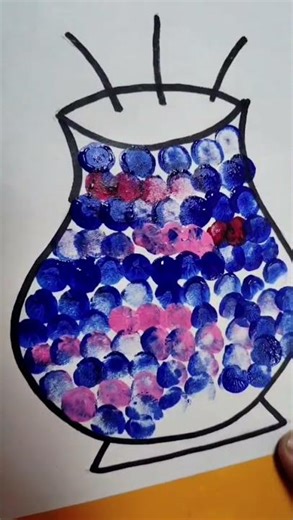 Thumb impression painting# viral video# #shorts #short #shortvideo #subscribe