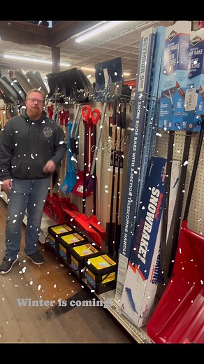 Get ready for winter before it’s too late! #adirondacksmostgeneralstore #oldforgehardware #winteriscoming #snowfall #snowremoval | The Old Forge Hardware