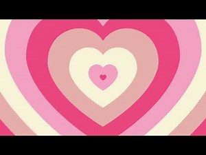 Aesthetic Sweet Pink Heart Wallpaper for Studying & Cozy Vibes | 1 Hour !