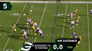 The top five longest throws by air distance from Week 8 according to Next Gen Stats! 🎯 | NFL