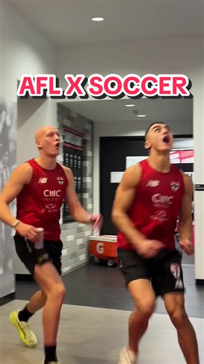 AFL x Soccer: What Happens When You Kick a Soccer Ball to AFL Players