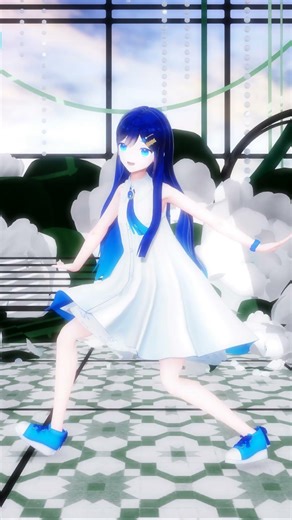 【双葉湊音MMD】 Naze? Nazo?! ANSWER! / Star Detective Precure! ED #shorts #mmd #cevio_ai #双葉湊音