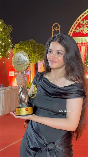 What did he say after receiving the Sonar Samsara award #sainachatterjee #awardsseason #awardwinner