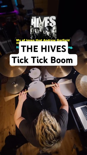 The Hives - Tick Tick Boom #drumcover #drumcam #thehives #rockdrummer
