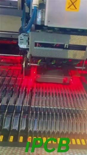 Finished Blue PCB Board & High-Speed SMT Assembly Process