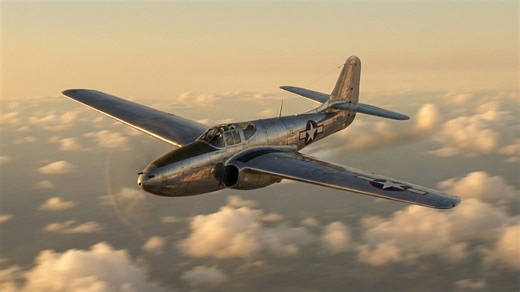 America’s first fighter jet of WW2