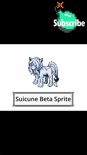 Pokémon Suicune's Beta Design ~ #pokemon #pokemonchannel #pokemonshorts #gamingshorts #gaming