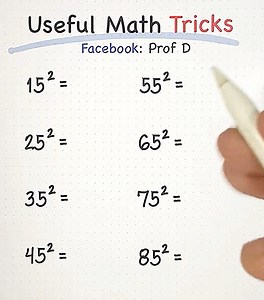 317K views · 11K reactions | Useful Math Tricks for 2024  | Prof D | Facebook