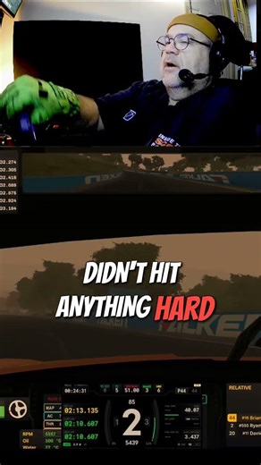 Epic iRacing Moments: Luck or Skill? #shorts