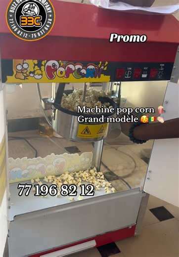 Commentez_abonnez-_partagez machine pop corn 🍿 grand modèle 💪👏🏻🇸🇳 77 196 82 12