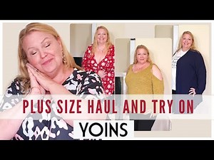 PLUS SIZE fashion try on haul / YOINS Mature women clothes haul plus size!
