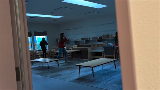 To start off our Holly Jolly Jamboree staff party, we had a jingle bell hunt... Find 100 bells hidden in the preschool! | Periwinkle Child Development Center