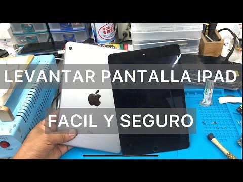 Cómo Destapar Abrir Desarmar iPad 1 2 3 4 5 6 7 8 Air Pro o Todos los Modelos