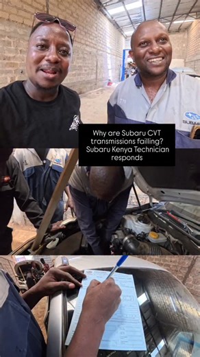 Erick Wokabi on Instagram: "Why are Subaru CVT gearboxes failing? A technician from @subarukenya responds #subaru #cvt"