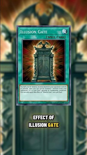 NEW Illusion Gate Ruling! #yugioh #yugiohtcg