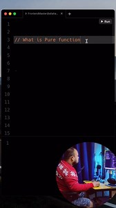 Rahul Mishra on Instagram: "006 Pure functions in JavaScript - JavaScript Ka Tadka . . . . . . #javascript #frontend #frontenddeveloper #webdeveloper #webdevelopment #reactjs #vuejs #interviewquestions #programming #coding #nodejs #angular #redux #javascriptdeveloper #javascriptlearning #aktu #js #learnjs #masterjs #frontendmaster #frontendwizard #javascriptwizard"