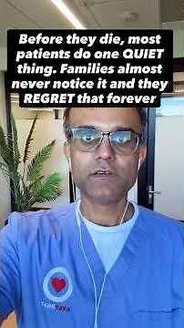 What happens RIGHT BEFORE someone dies (hospice nurses see this every time)