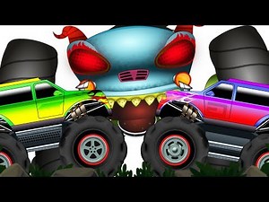 Haunted House Monster Truck | Brotherhood | HHMT | Video for kids and babies