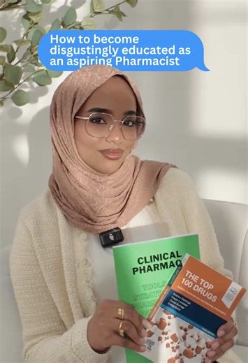 If you're applying to Pharmacy, your personal statement needs to sound like you understand the profession. Here's how to become disgustingly educated (in the best way😂📚) before you apply! These reads will help you write a personal statement that feels intelligent, professional and real. Want me to write your Personal Statement? Comment PS and I'll DM you💌 #personalstatement #alevels #college #uni #pharmacy