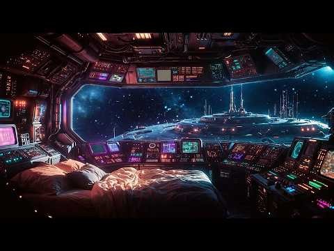 🌠 10H Deep Space Ambience | Nostromo Suite Ambient Drone + Cosmic Hum for ASMR Flow & Focus (4K)