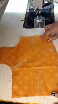 सादा ब्लाउज की सिलाई कैसे करते हैं // Simple Blouse Stitching // Sada Blouse ki silai kaise kre/4tuc