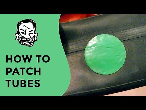 How to patch an inner tube - glueless