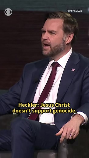 Vice President JD Vance responded to a man heckling him during a Turning Point USA event held at the University of Georgia on Tuesday. The heckler blurted out,