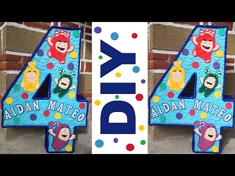 Como hacer una piñata número 4